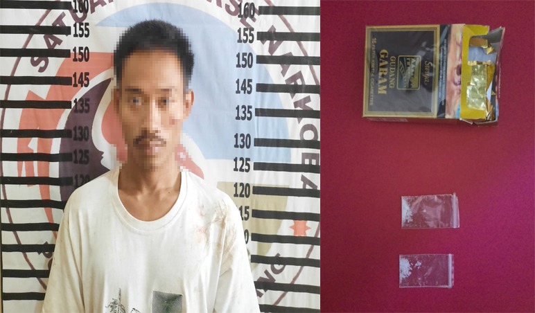 Jadi Tempat Transaksi Narkotika, Sebuah Bedeng di Gerebek Satresnarkoba Polres Tulang Bawang