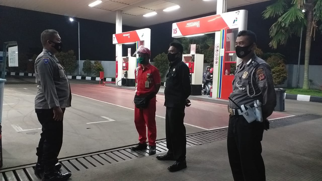 Polsek Baleendah Patroli Malam Hari Guna Meminimalisir Gangguan Kamtibmas