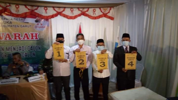 Empat Calon Terbaik Kepala Desa Padasuka 