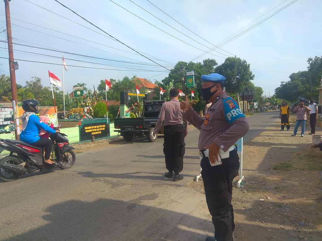 Polsek Gabuswetan Bersama TNI dan Pol PP Kembali Gelar Operasi Yustisi