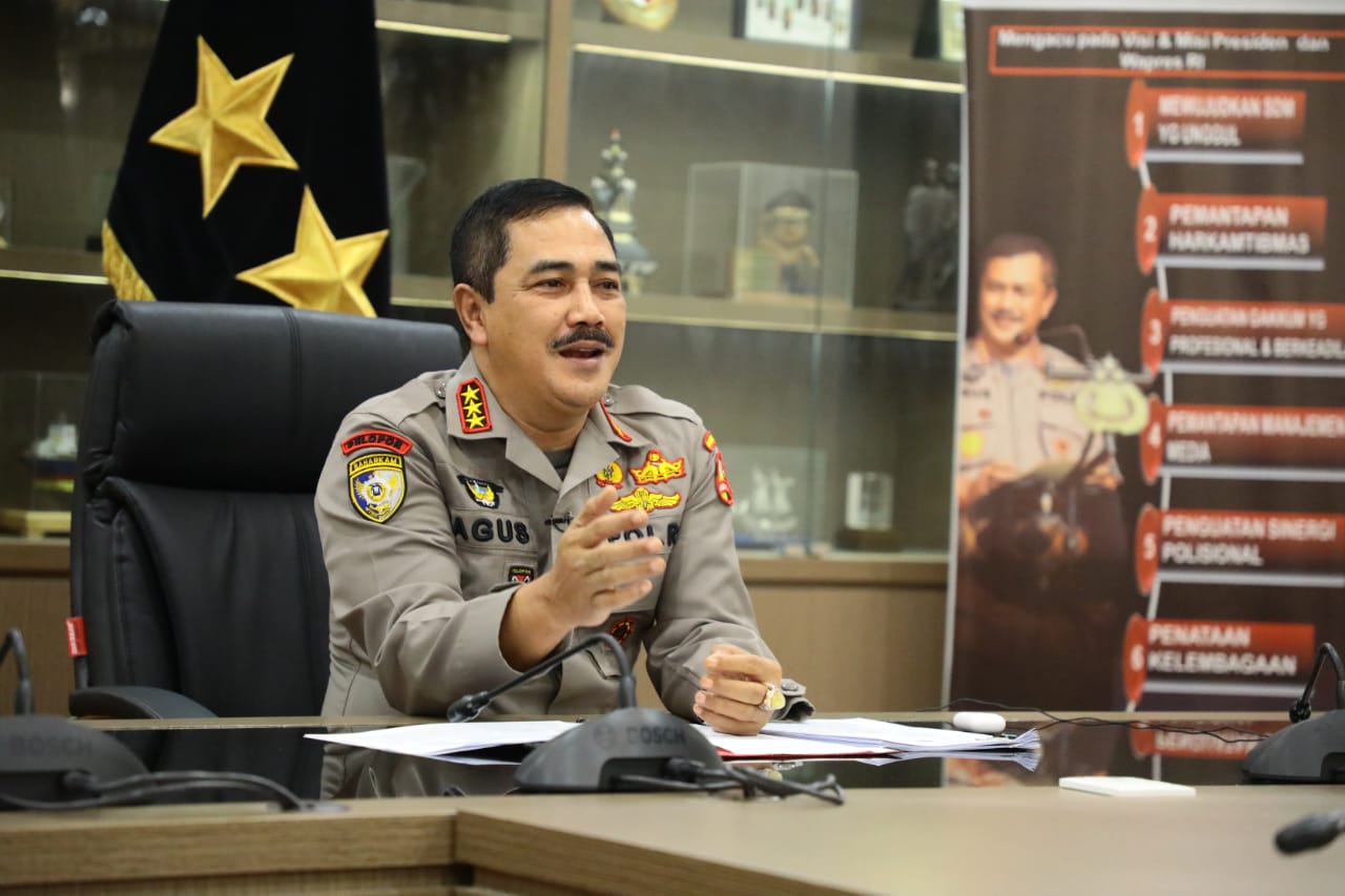 Refleksi HUT Bhayangkara Ke-74, Begini Keterangan Kabaharkam Polri Komjen Agus