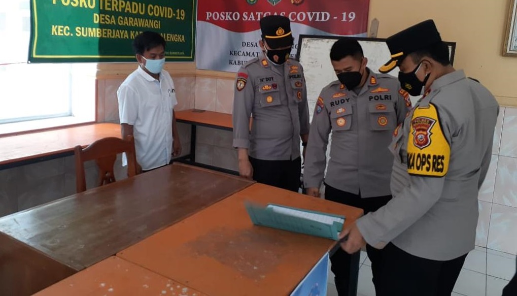 Putus Penyebaran Covid-19, Polres Majalengka Polda Jabar Intensifkan Kampung Tangguh