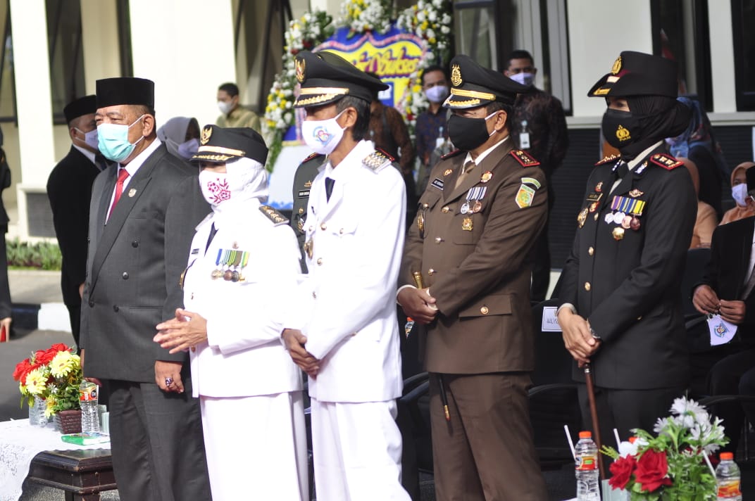 Kapolres Banjar Hadiri Upacara Peringatan Hari Jadi Kota Banjar Ke-18