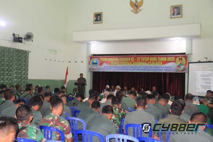Primkop Kartika D-03 Klaten Sukses Gelar RAT Ke-57 Tutup Buku Tahun 2025