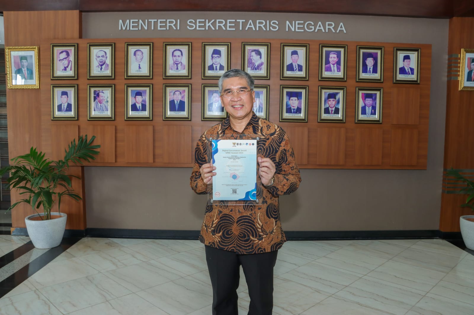 Kota Cimahi Mendapat Penghargaan Prestisius di Digital Government Award 2024