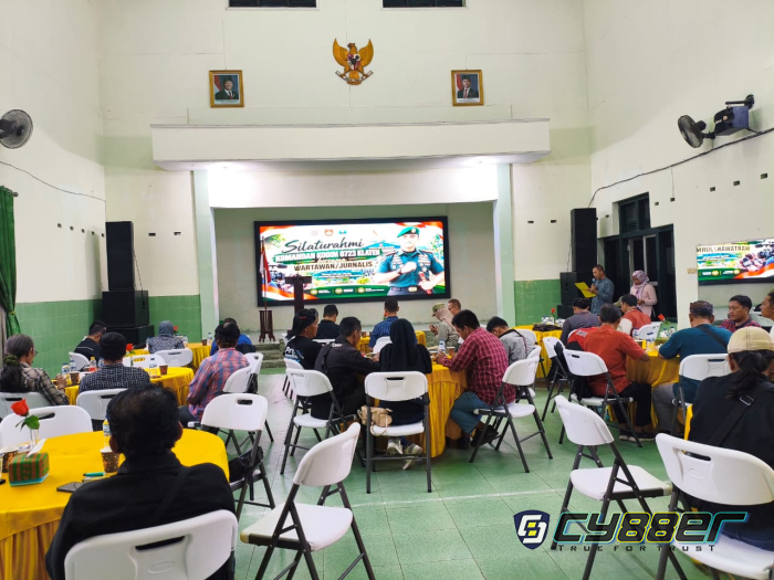 Sinergi TNI dan Media, Dandim 0723/Klaten Bersilaturahmi Bersama Insan Media