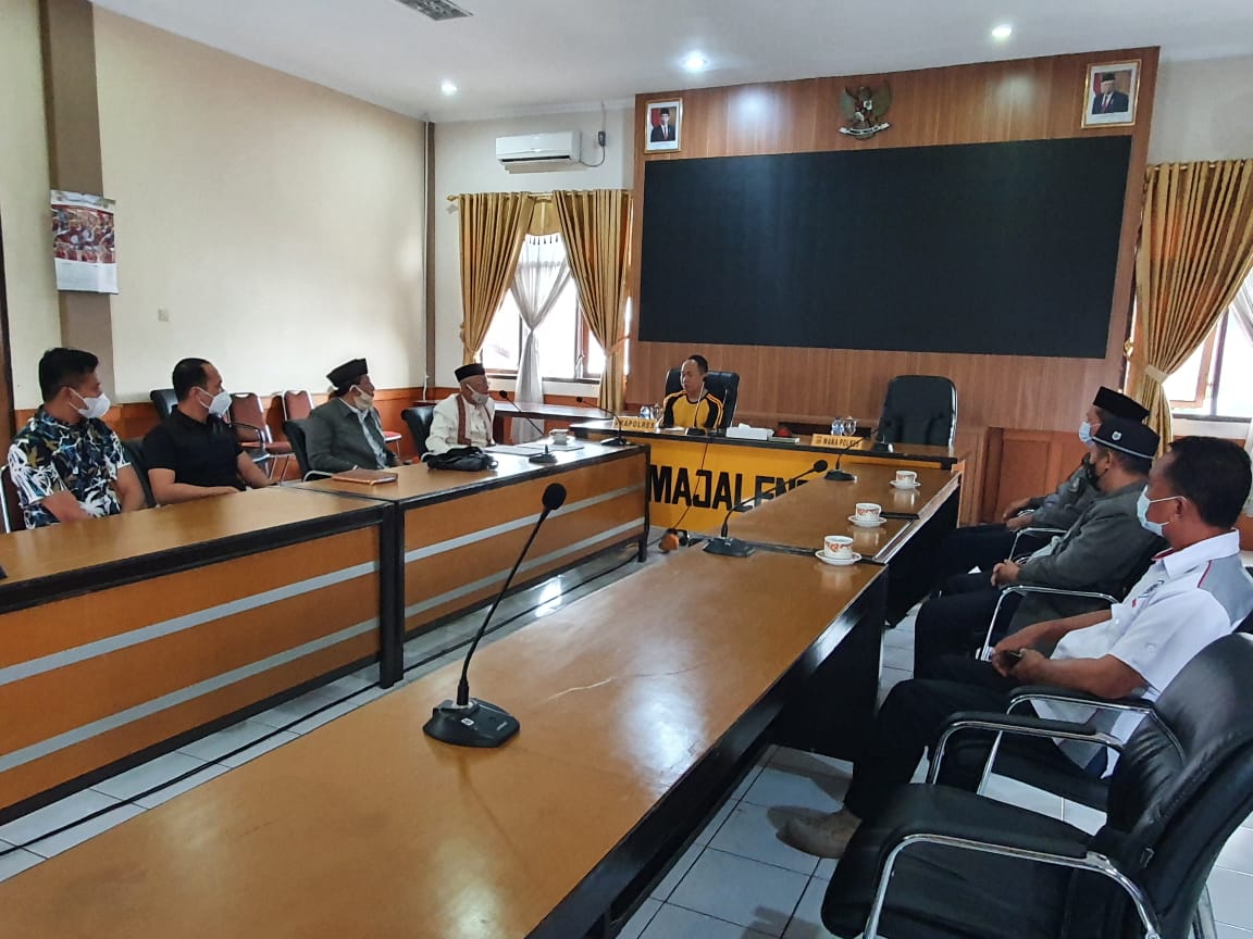 Pererat Tali Silaturahmi, Kapolres Majalengka Polda Jabar Terima Kunjungan Ketua MUI