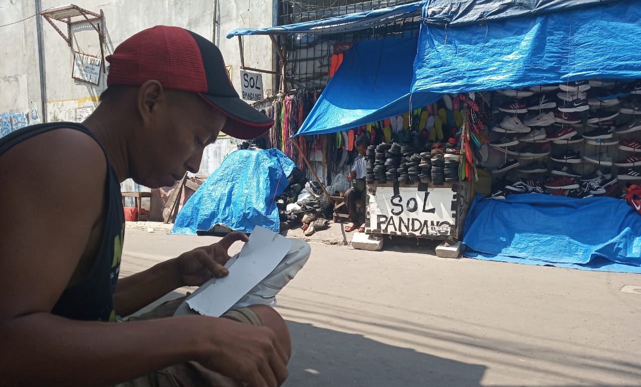 Mantan Para Pedagang di Jalan Dewi Sartika Taman Topi Bogor Kebingungan