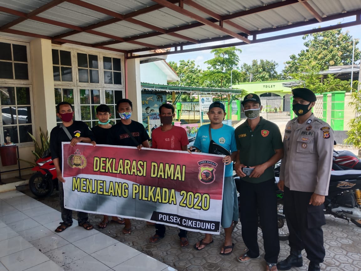 Polsek Ciledug Gelar Deklarasi Damai Cipta Kondisi Pilkada 2020