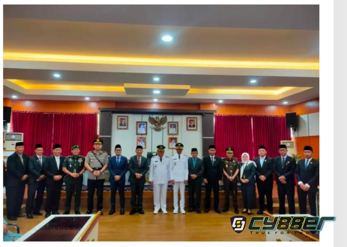 Tanggamus menggelar acara Serah Terima Jabatan Bupati Tanggamus 