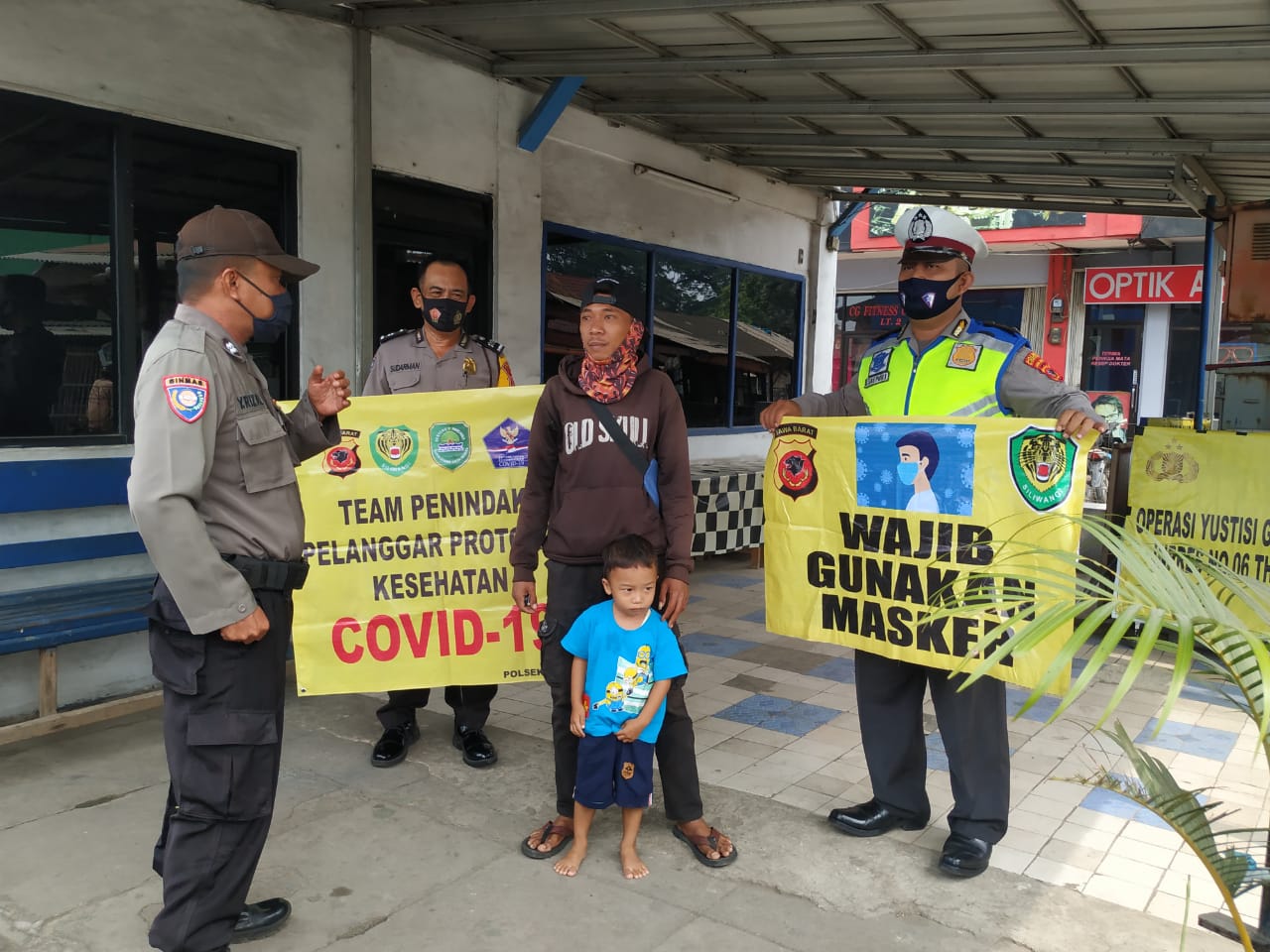 Polres Subang Polda Jabar Gencar Laksanakan Ops Yustisi Cegah Covid-19