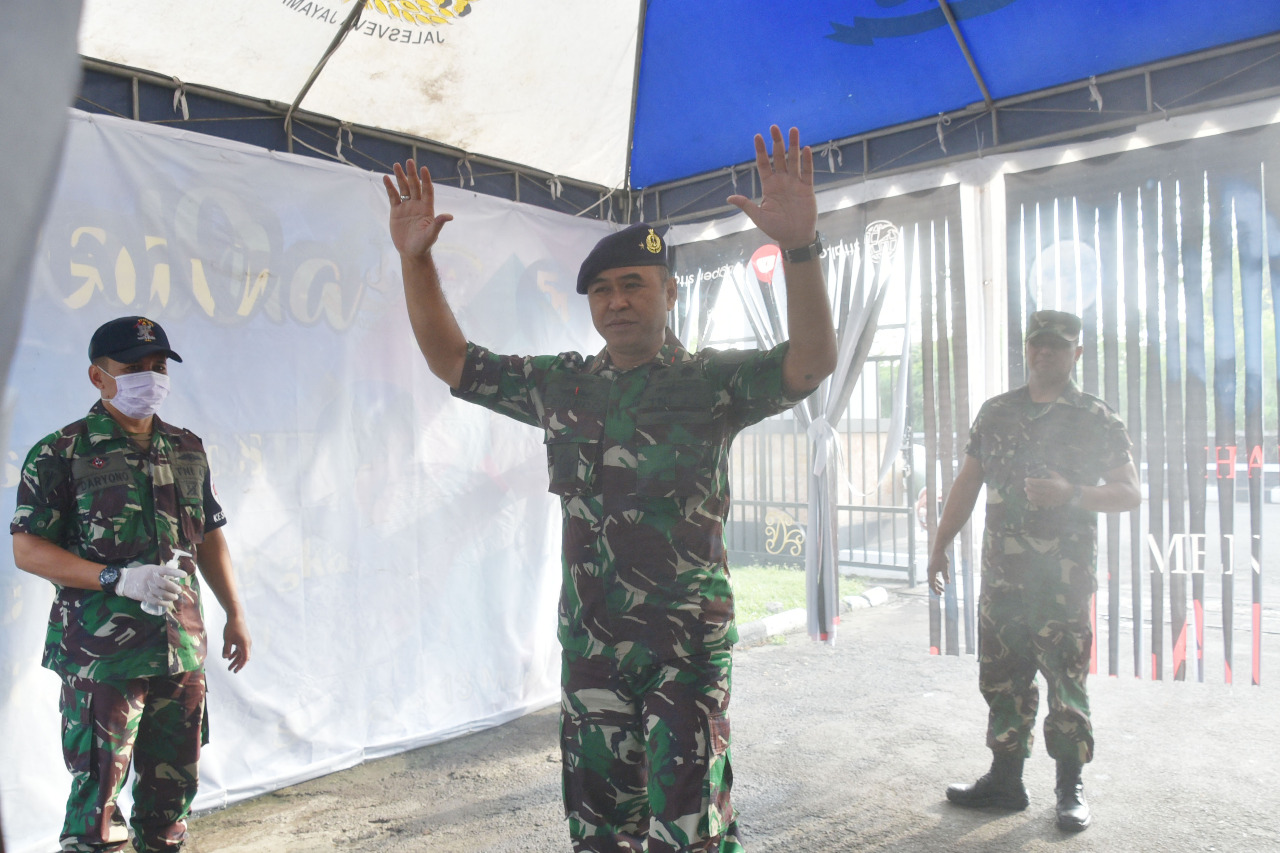 STTAL Dirikan Tenda Steril Cegah Virus Covid-19