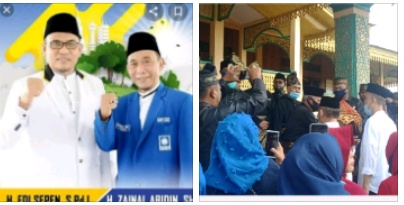 Dua Paslon Wako dan Cawako Dumai Mendaftar ke Kantor KPU