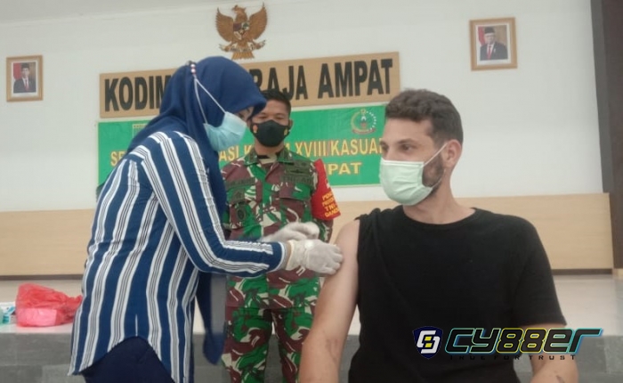 Hari Ini, Kodim 1805/Raja Ampat Buka Pos Pelayanan Vaksin di Makodim