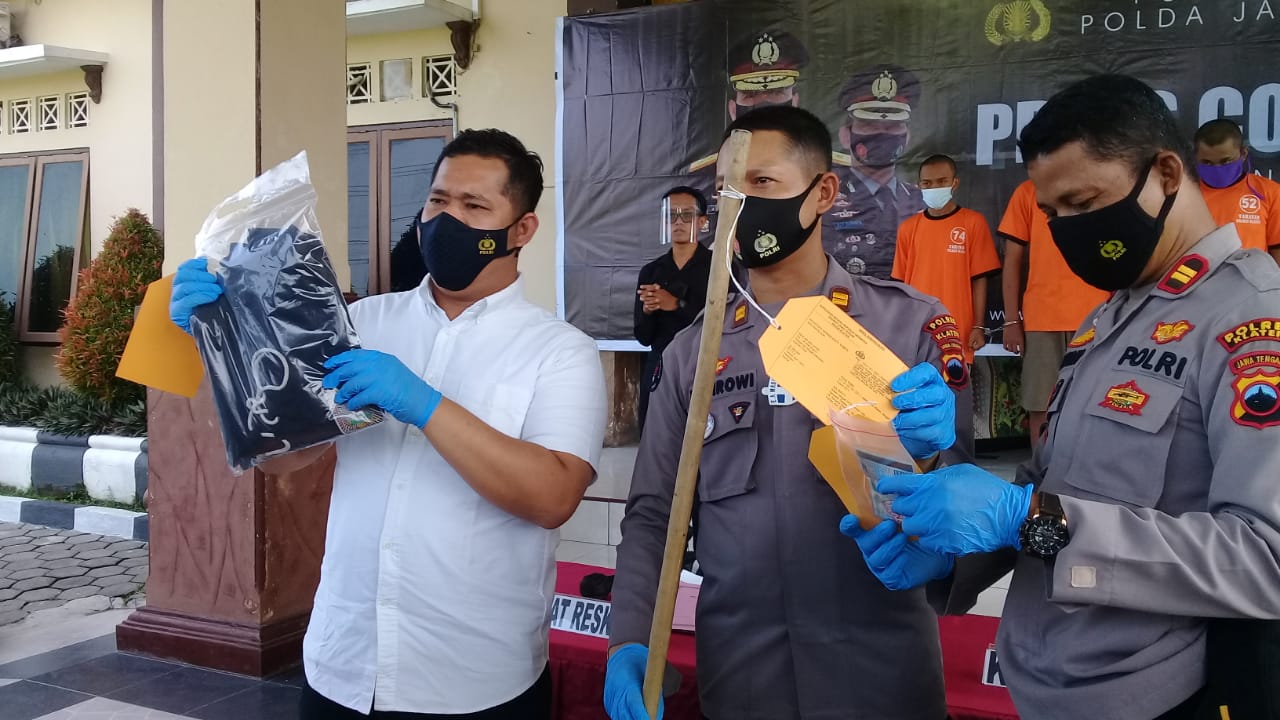 Polres Klaten Tetapkan 3 Tersangka Dalam Kasus Latihan Silat Berujung Maut