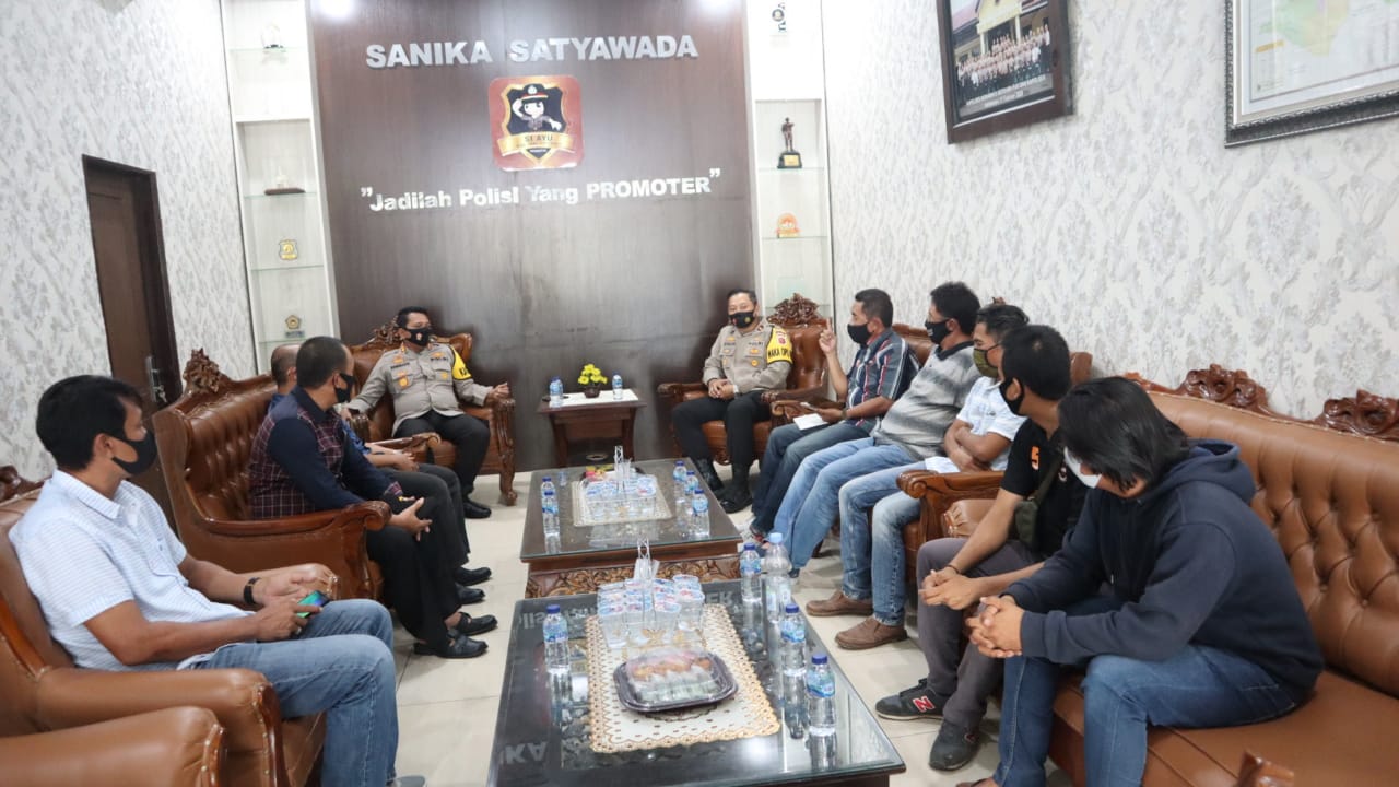 Jelang Pilkada 2020, Kapolres Indramayu Tingkatkan Silaturahmi Kamtibmas
