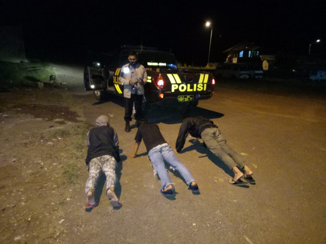 Tegakan Inpres No. 6 Tahun 2020, Polres Cianjur Polda Jabar Gelar Ops Yustisi Patroli Mobile