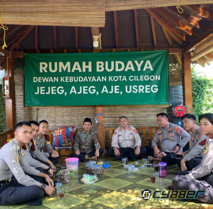 Ketua Dewan Kebudayaan Kota Cilegon Terima Kunjungan Taruna Akpol dan Binmas Polres Cilegon