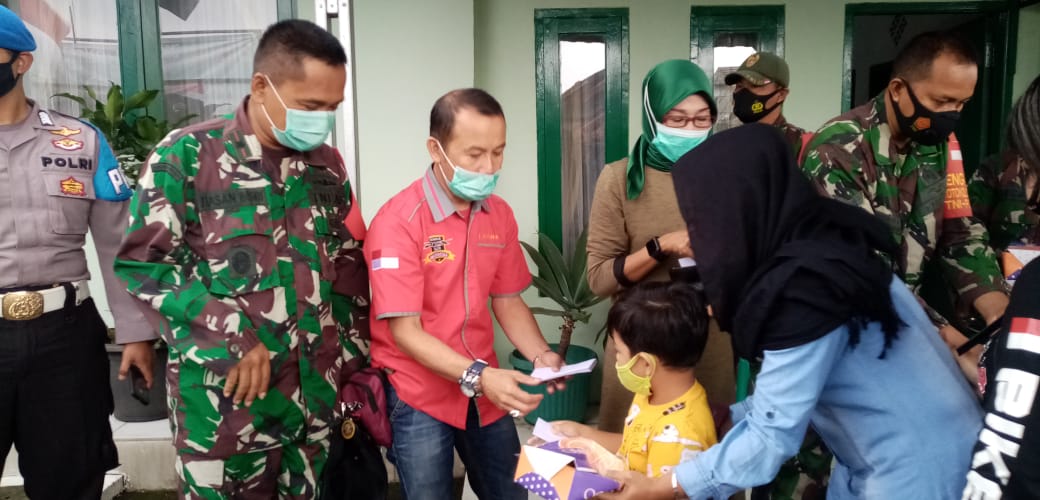 Aniversary Yang ke 3 Tahun All Bikers Sukabopuncur Berikan Santunan pada Anak Yatim dan Bangun Mushola
