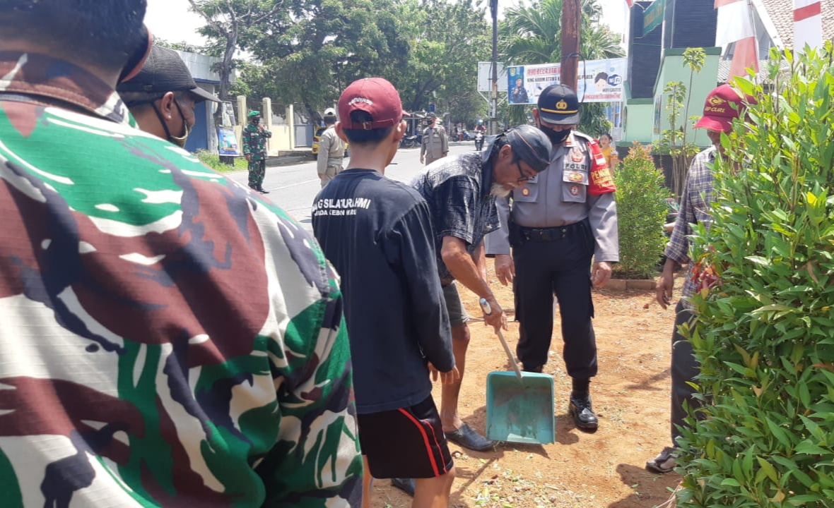 Tiga Pilar Anjatan Kembali Giat Ops Yustisi Pendisiplinan Warga Patuhi Protokol Kesehatan