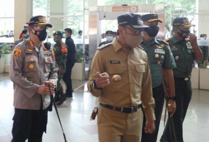 Forkopimda Bogor Kota, Terapkan PPKM Sejak Senin 11 Januari 2021