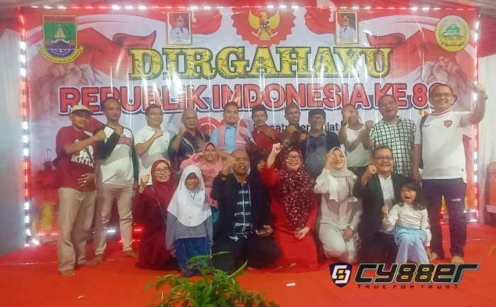 Wali Kota Cilegon Robinsar Hadiri Malam Puncak HUT RI ke-80 di Griya Praja Mandiri