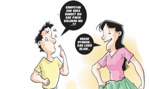 Sensasi Wanita yang Lebih Suka Lepas Pakaian Dalam