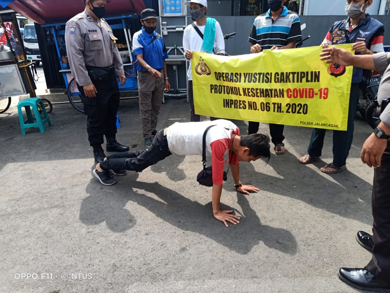 Jajaran Polres Subang Laksanakan Kegiatan Ops Yustisi Secara Hunting