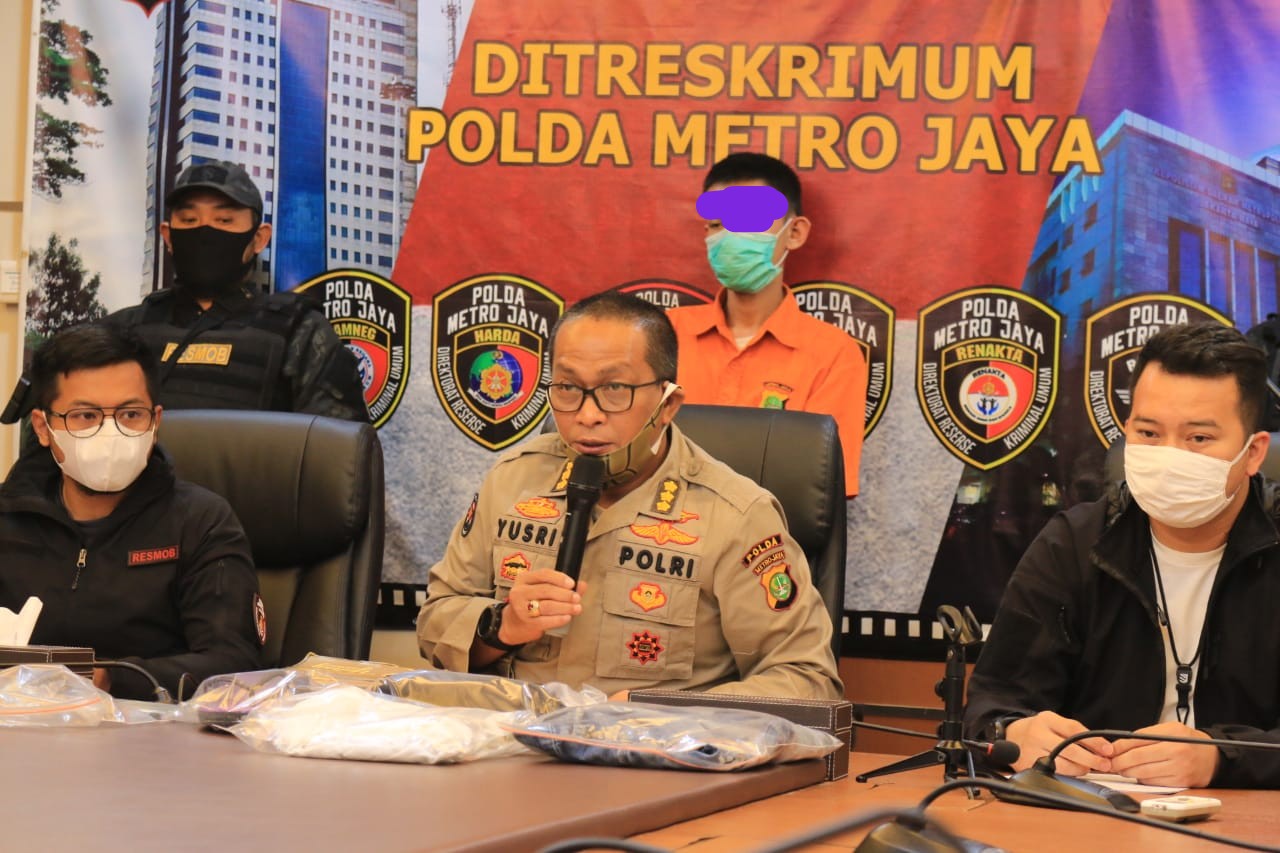 Subdit 3 Resmob Dit Reskrimum PMJ Ungkap Kasus Pembunuhan Sopir Taksi Online di Rawamangun