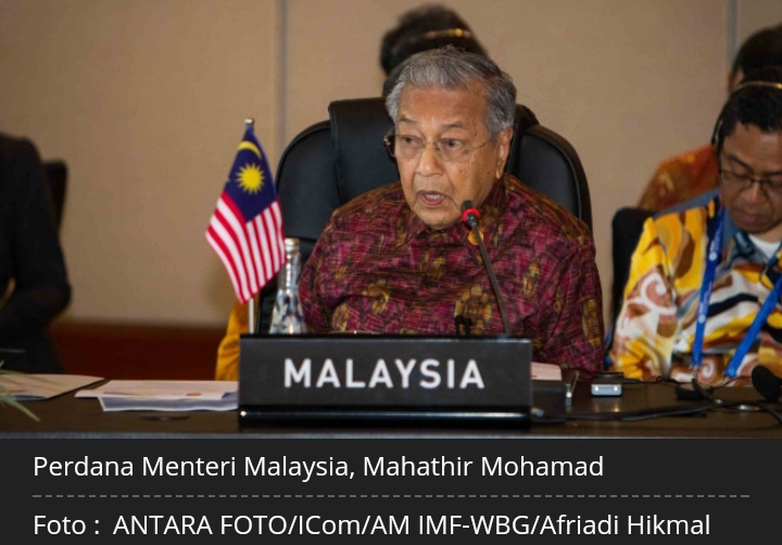 Perdana Menteri Mahathir Mohamad Mengundurkan Diri dari Jabatannya
