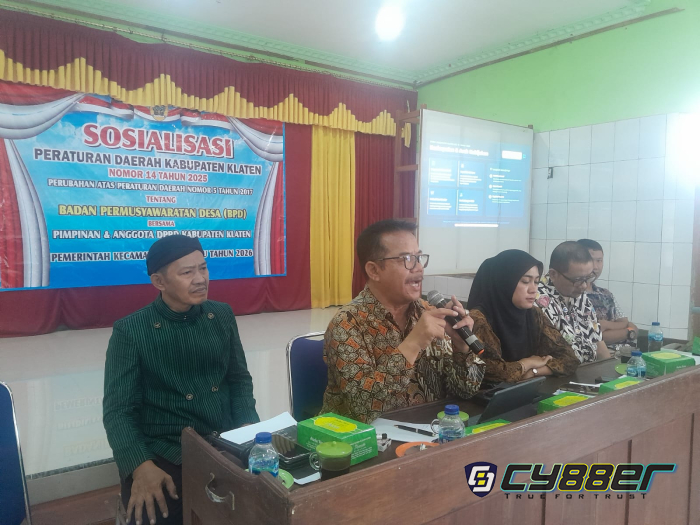 BPD Diperkuat, Tata Kelola Desa Ditingkatkan: Sosialisasi Perda No. 14 Tahun 2025 di Bowan Delanggu