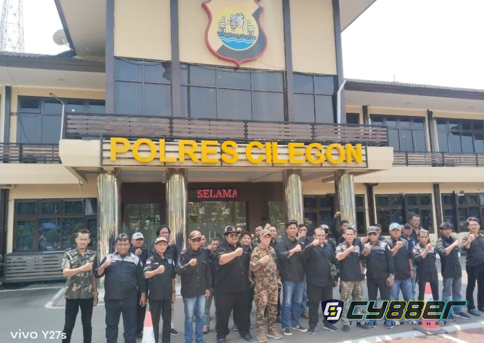 LSM BMPP Sinergi dengan Polres Cilegon, Ketum Deni Juweni: Jaga Kondusifitas Bersama
