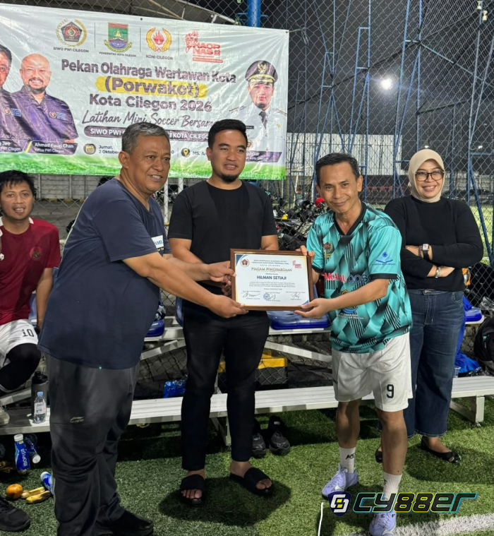 Peringati Haornas 2026, SIWO PWI Cilegon Apresiasi Wali Kota Robinsar dan Empat ASN Penggerak Olahraga