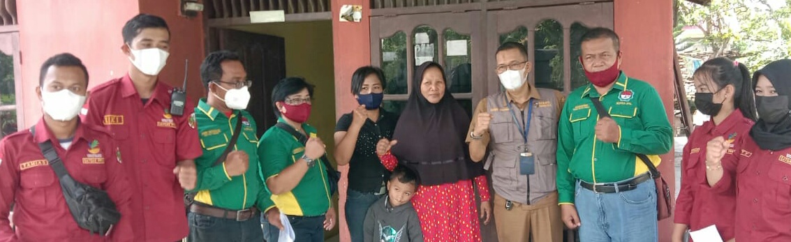 LSM KPH PL Temukan Satu Keluarga Sakit Stroke di Kelurahan Maharatu Pekanbaru