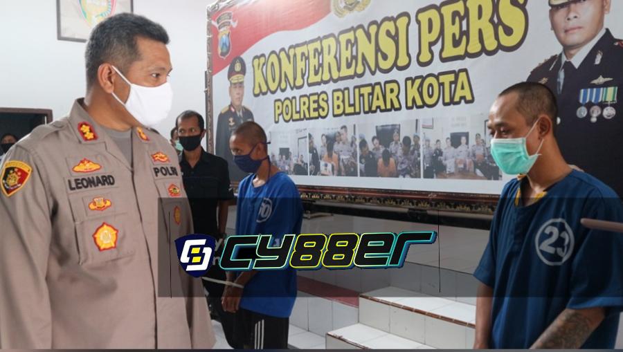 Buronan Asal Kediri di Ciduk Polres Kota Blitar