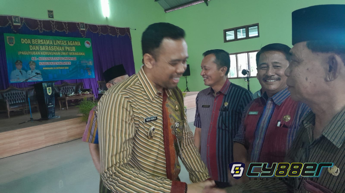 Bupati Klaten Hadiri Sarasehan dan Doa Bersama Tokoh Lintas Agama di Kecamatan Wonosari