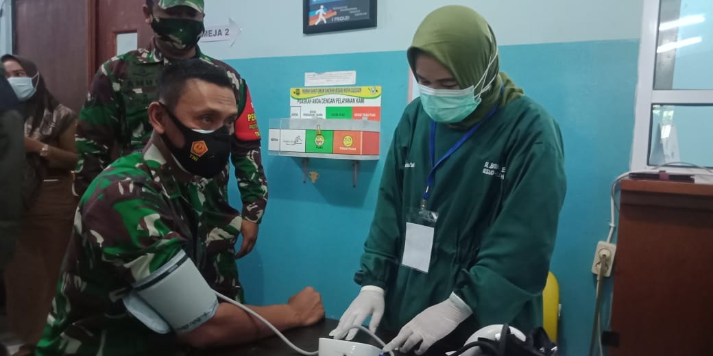 Dandim 0623 Kota Cilegon : Vaksin Sinovac Baik untuk Mencegah Covid 19, Aman Serta Halal