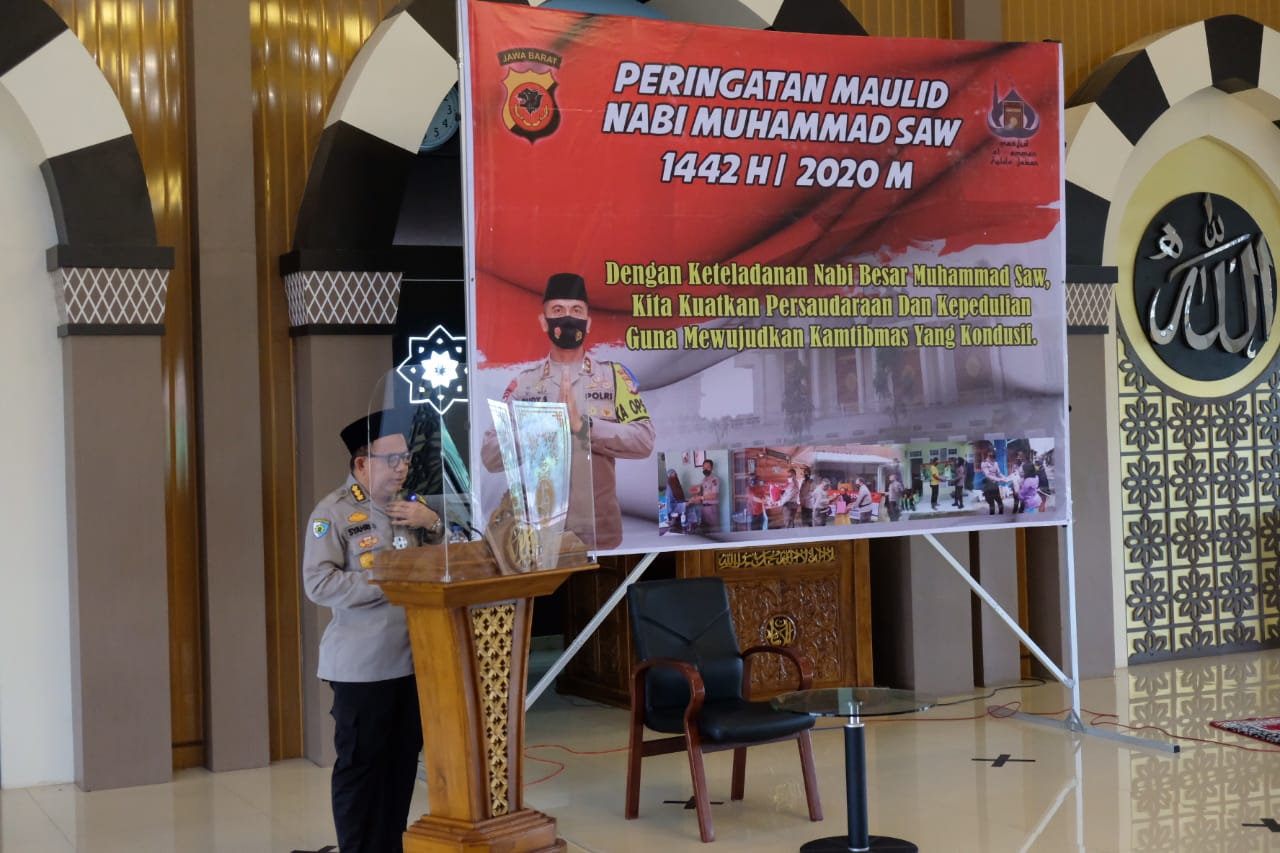Dengan Keteladanan Nabi Besar Muhammad Kita Kuatkan Persaudaraan dan Kepedulian Guna Mewujudkan Kamtibmas Yang Kondusif