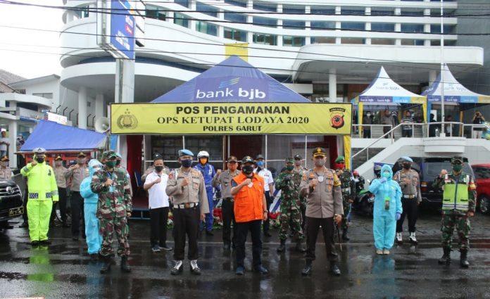 Kunjungan Tim Supervisi Propam Mabes Polri Dalam Pelaksanaan Operasi Aman Nusa II Polres Garut