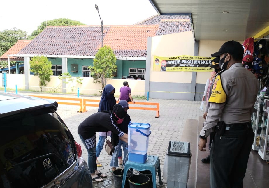 Polres Majalengka Polda Jabar Pantau Langsung Protokol Kesehatan Dan Sosialisasikan 3M