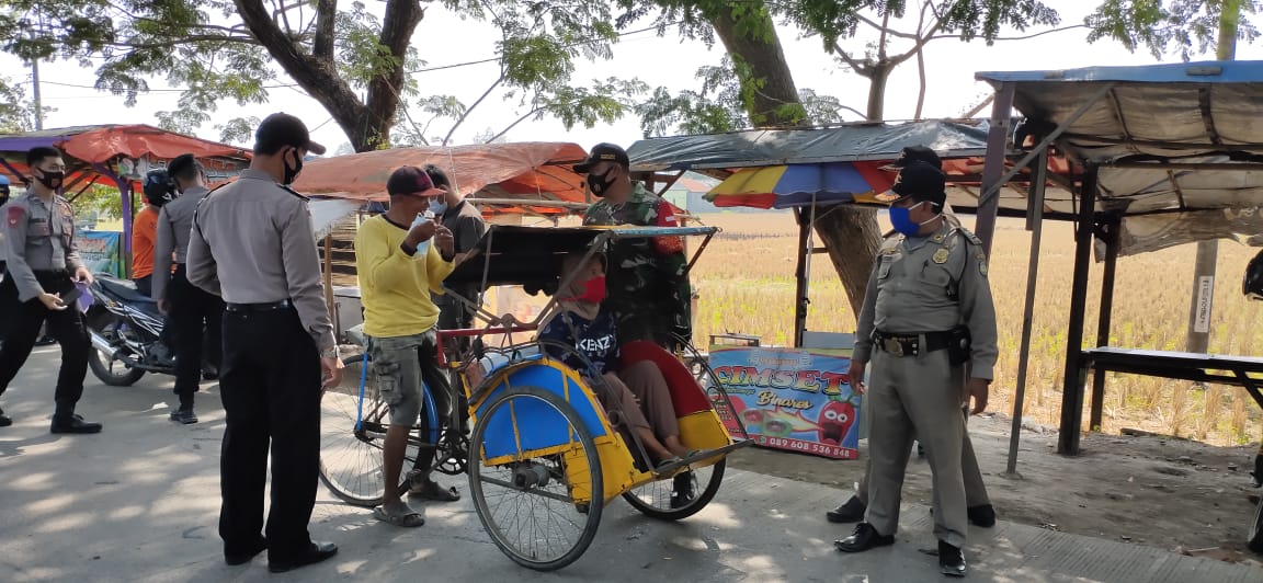 85 Orang Pelanggar Terjaring Operasi Yustisi Polres Indramayu Polda Jabar