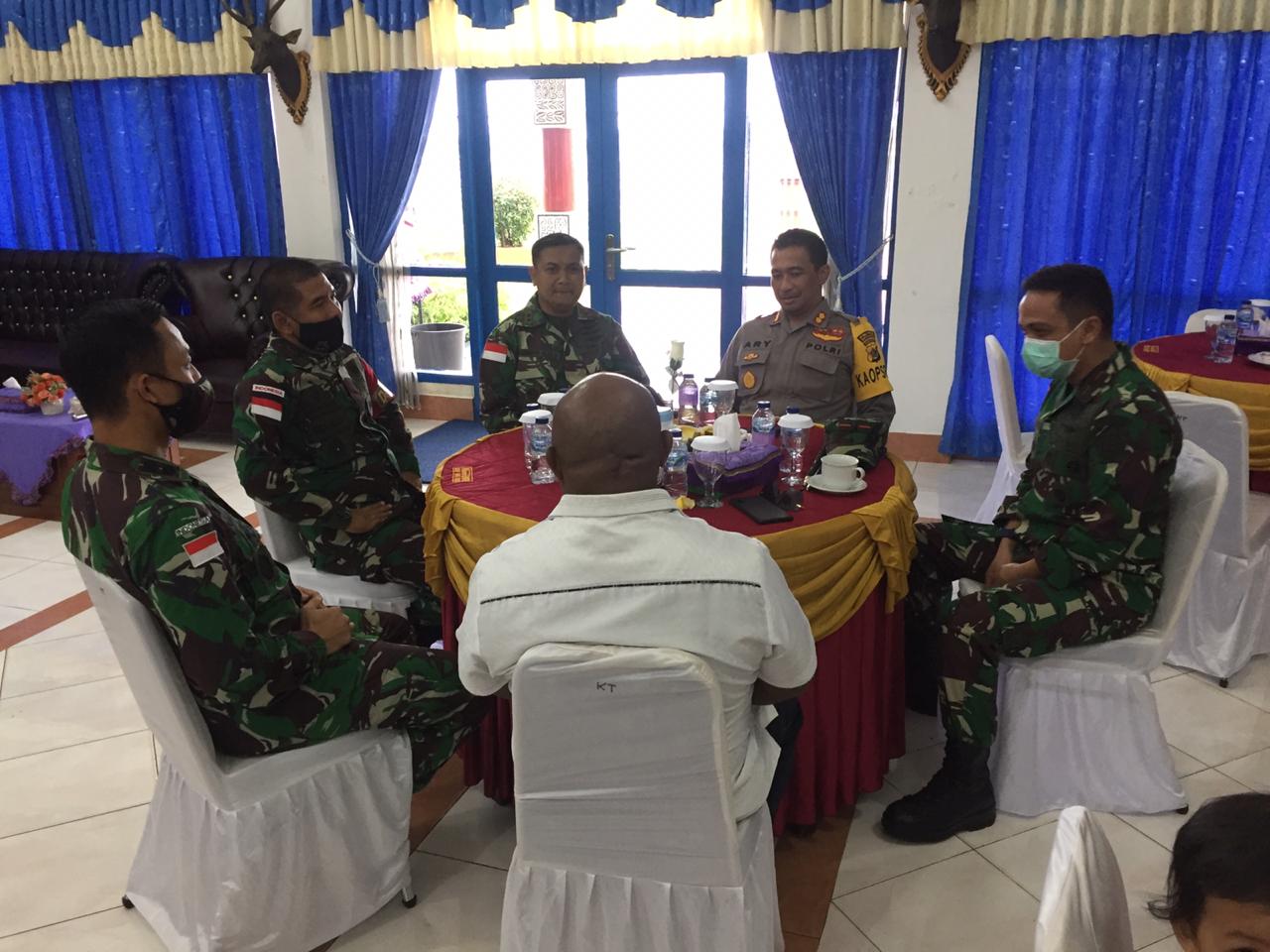 Danrem 174 Bersama Forkopimda Merauke Sambut Kedatangan Pangkosek Hanudnas IV Biak