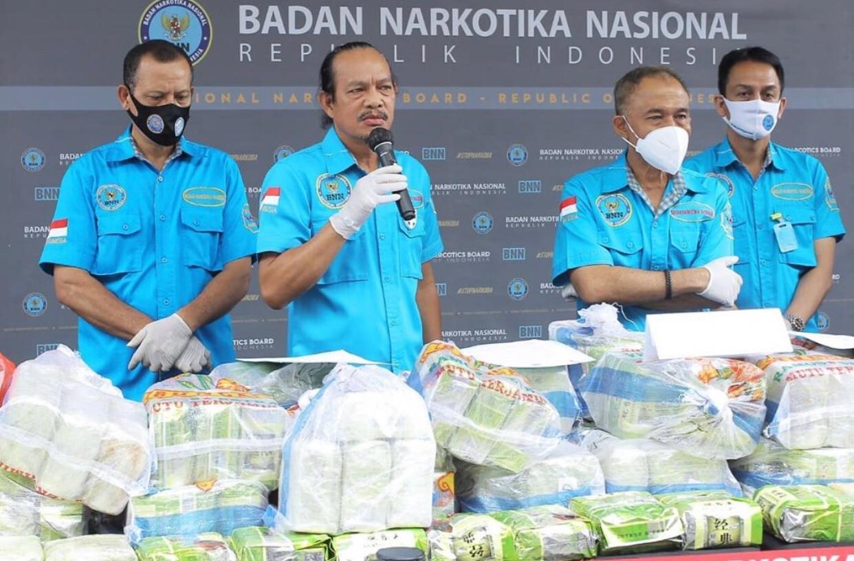 BNN Berhasil Mengungkap Penyelundupan Narkoba Jelang Hari Kemerdekaan RI