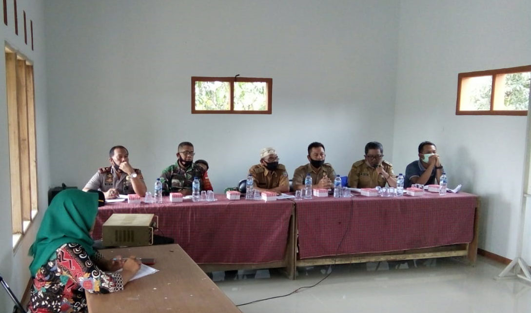 Pada Sosialisasi Normalisasi Pengerukan Avor Kaleng Kendal, Kapolsek Lakbok Ingatkan Protokol Kesehatan
