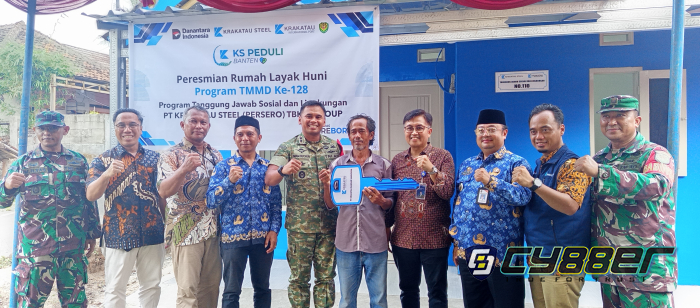 Satgas TMMD ke-128 Kodim 0623/Cilegon Resmikan Rutilahu Milik Jamian di Ciwandan