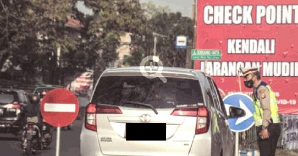 Kendaraan Plat Nomor Luar Bandung, Diberhentikan di Bundaran Cibiru