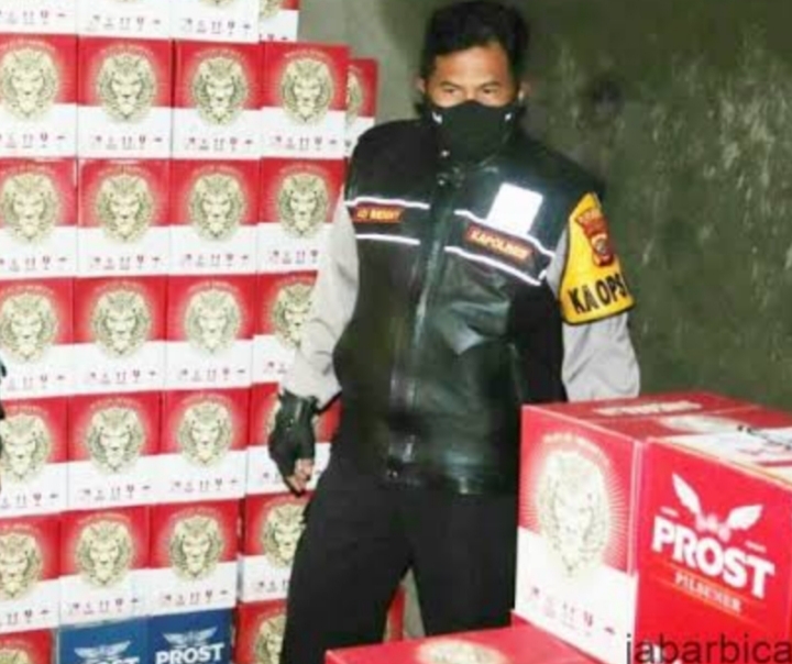 Polres Garut Kembali Gerebek Gudang Miras
