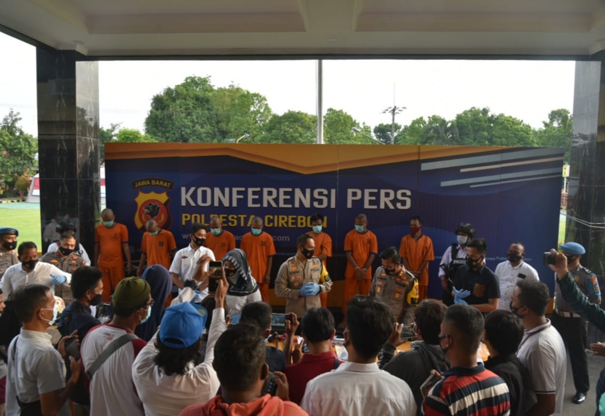 Polresta Cirebon Polda Jabar Ringkus Begal dan Pencuri HP di Puskesmas Losari