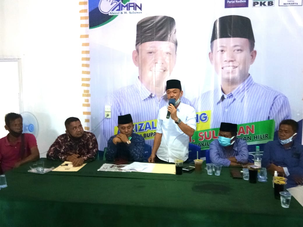 Pasangan "4MAN" Afrizal Sintong-H Sulaiman Mendapat Nomor Urut Empat