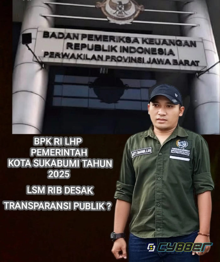 Ini yang Disampailkan LSM RIB Soal WTP Pemkot Sukabumi 